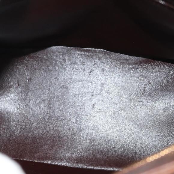 CHANEL Matelasse Reprint Tote Bag Lamb Skin Brown CC Auth ep10129 - Picture 16 of 16